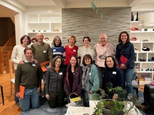 Hadar community group gathers in home